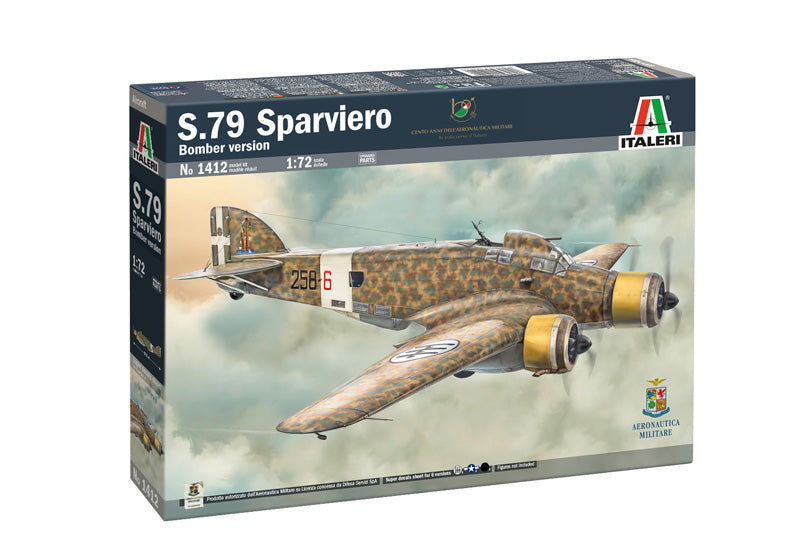 TARIFF S.M. 79 Sparviero Bomber Version