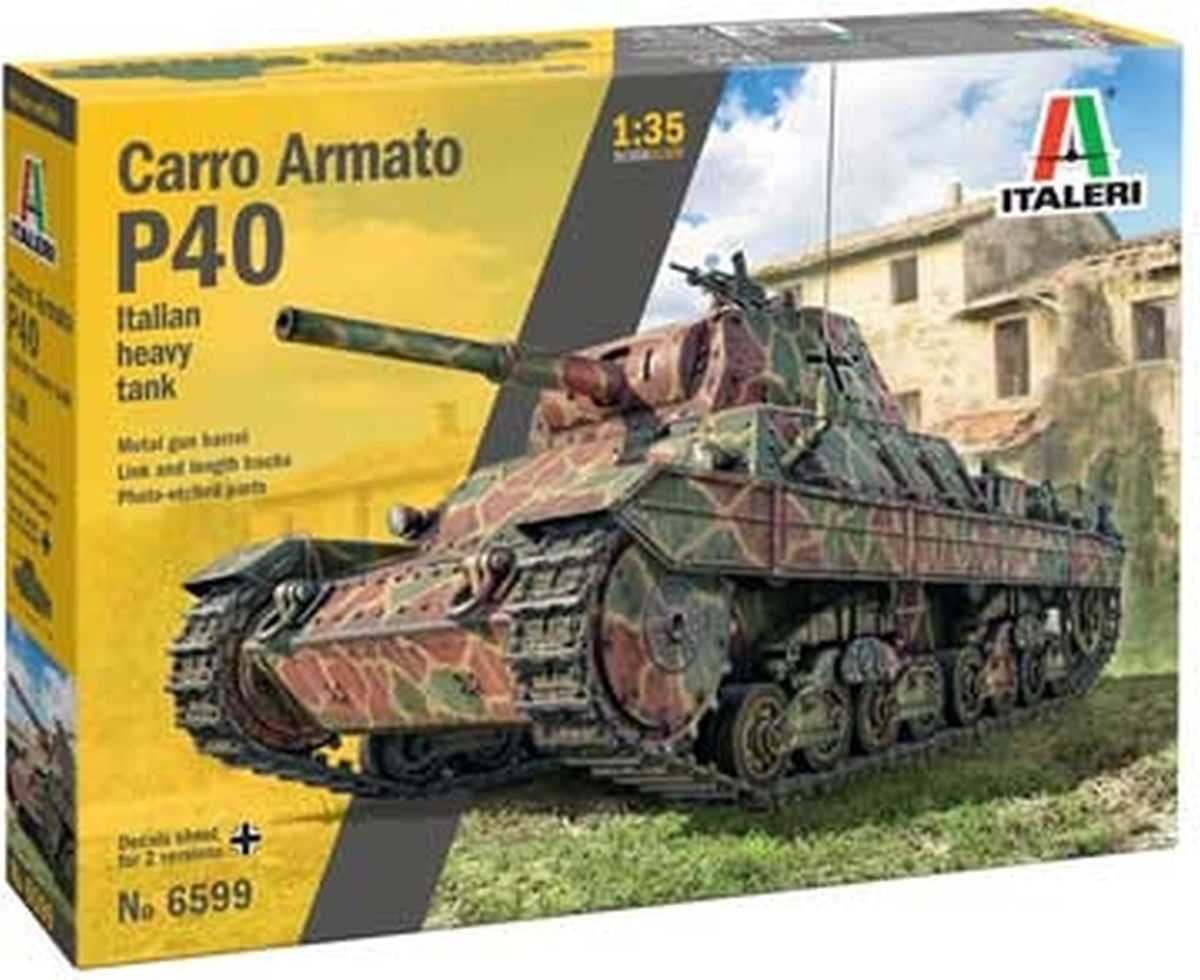 TARIFF Italian Carro Armato P40 Heavy Tank