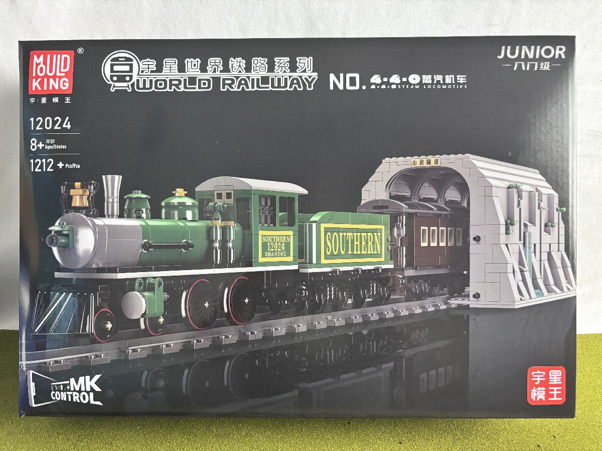 R/C Brick Set 4-4-0 Steam Locomotive Building