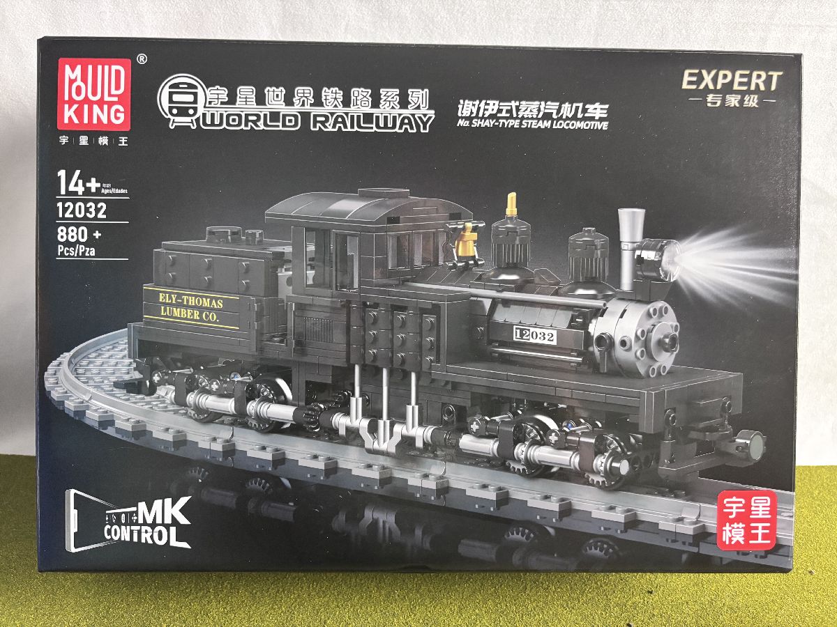 R/C Brick Set Shay-Type Steam Locomotive
