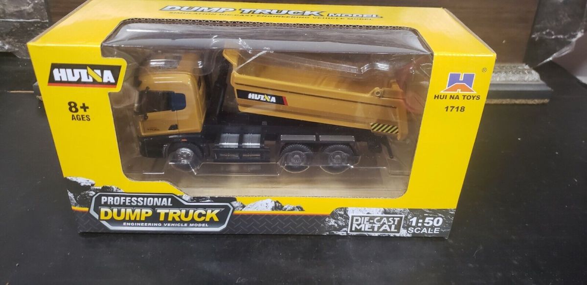 Die Cast Static Dump Truck 1/50