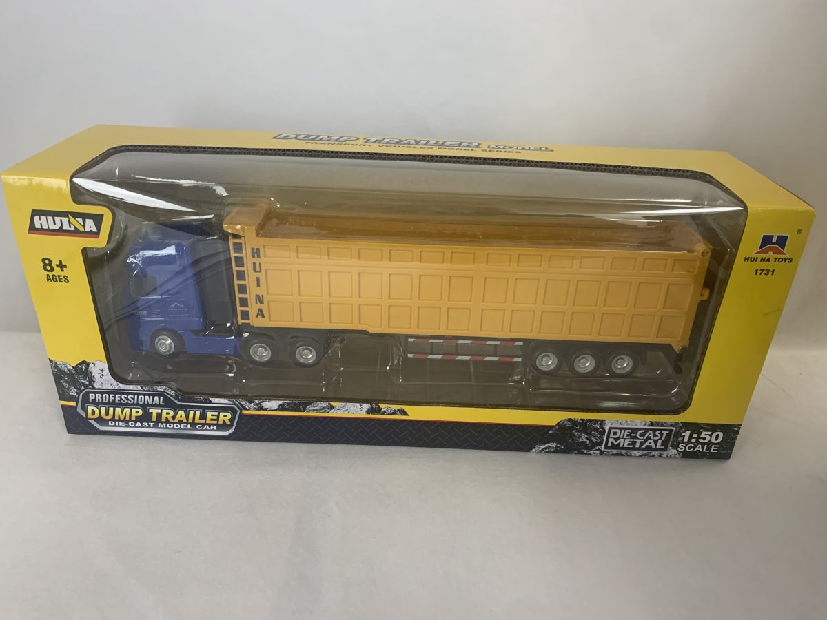 Die Cast EXCAVATOR/DUMP COMBINED 1/50