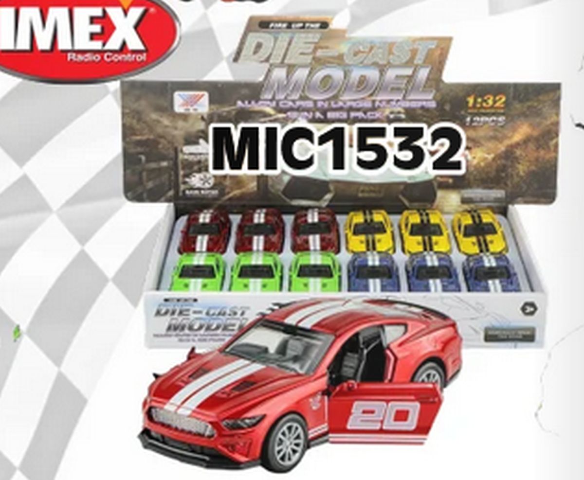 Diecast Pullback Muscle Car