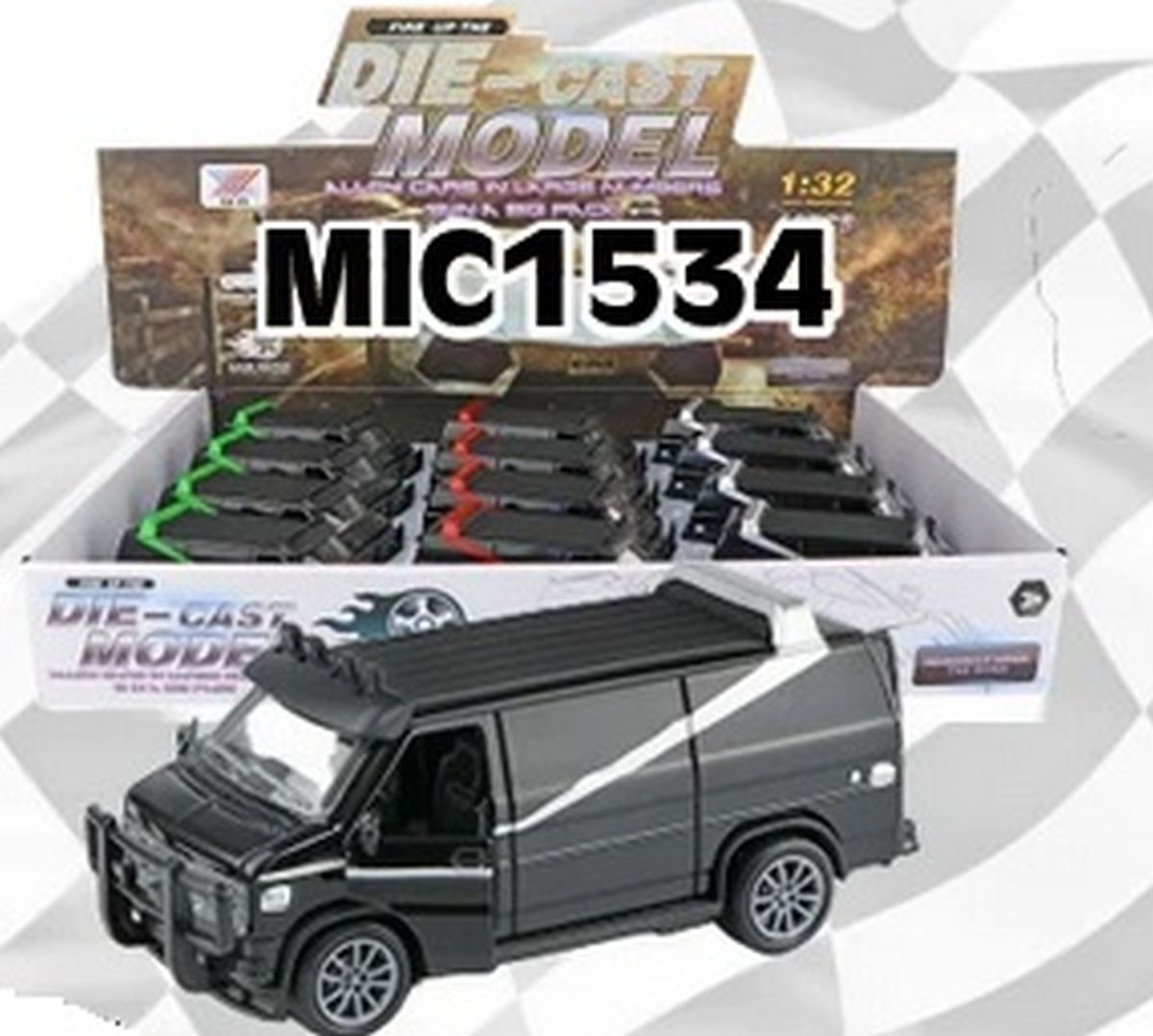 Diecast Pullback A-Team Van