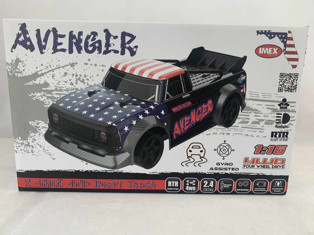 R/C 1/16 Avenger Truck Brushless