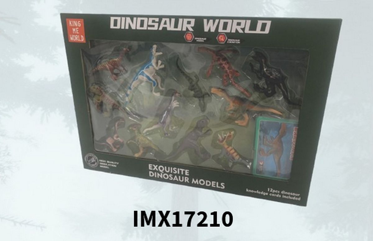 Box W/ 12 Small Assorted Dinos