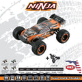 R/C Truggy Brushless Yellow/Orange 1/16