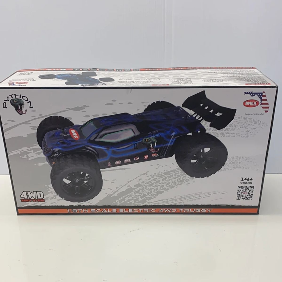 R/C 1/8 Python RTR Truggy Brushless