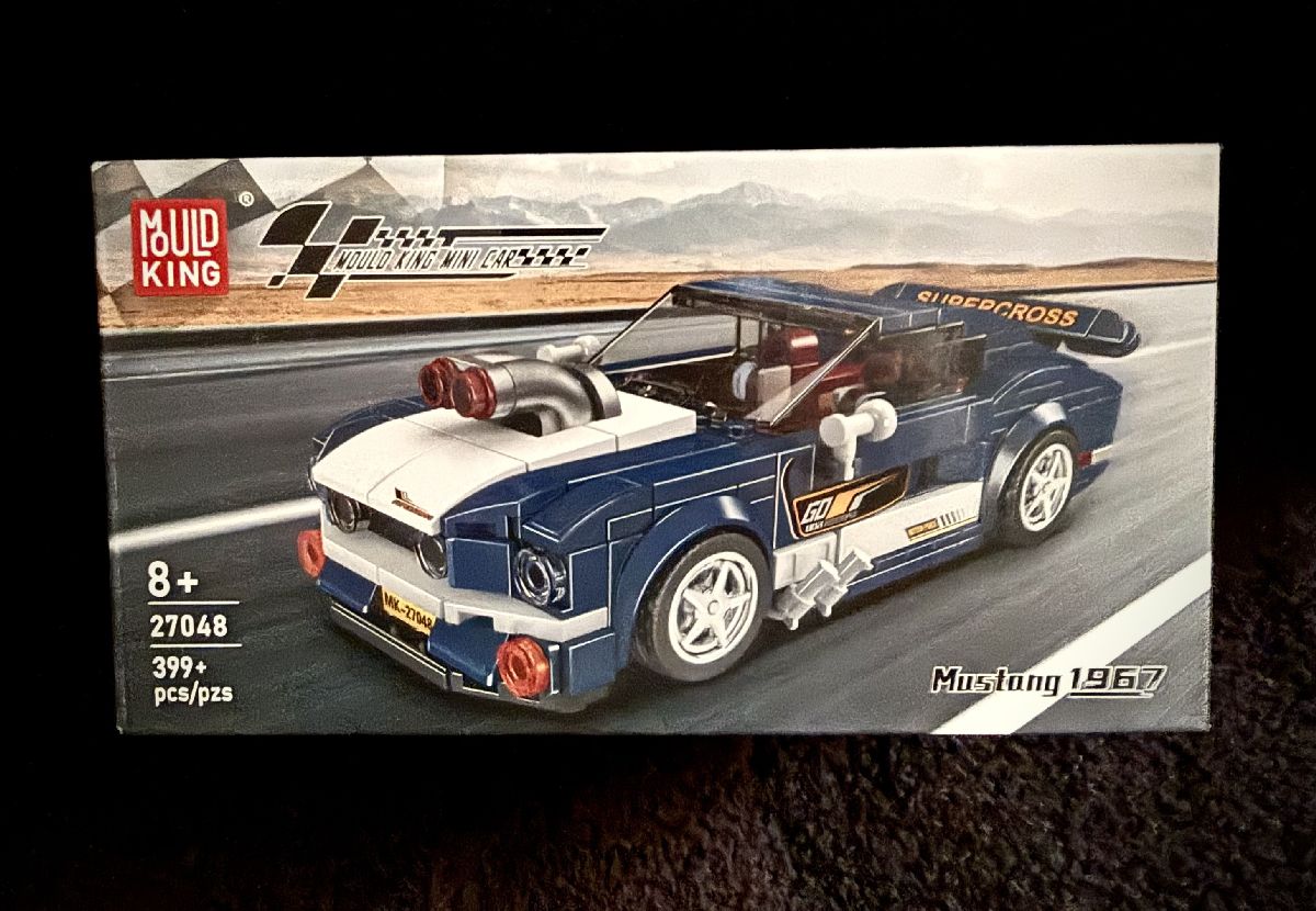 Brick Set 1967 Mustang Car Building Set