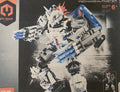 Mecha Building Block Set Grey 965 Pcs