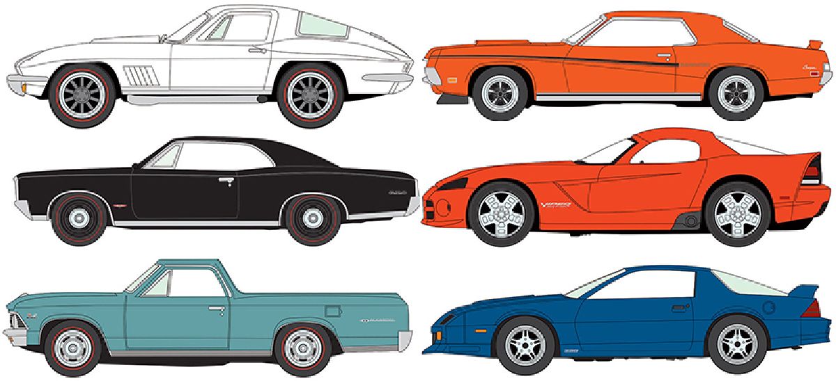 TARIFF Muscle Cars USA 2025  R3