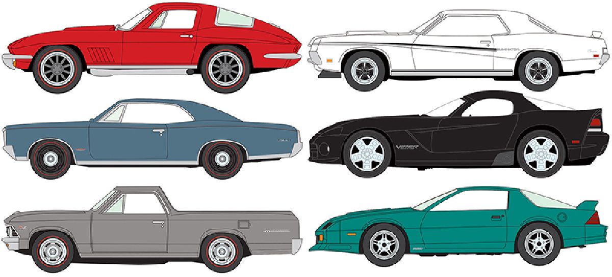 TARIFF Muscle Cars USA 2025  R3
