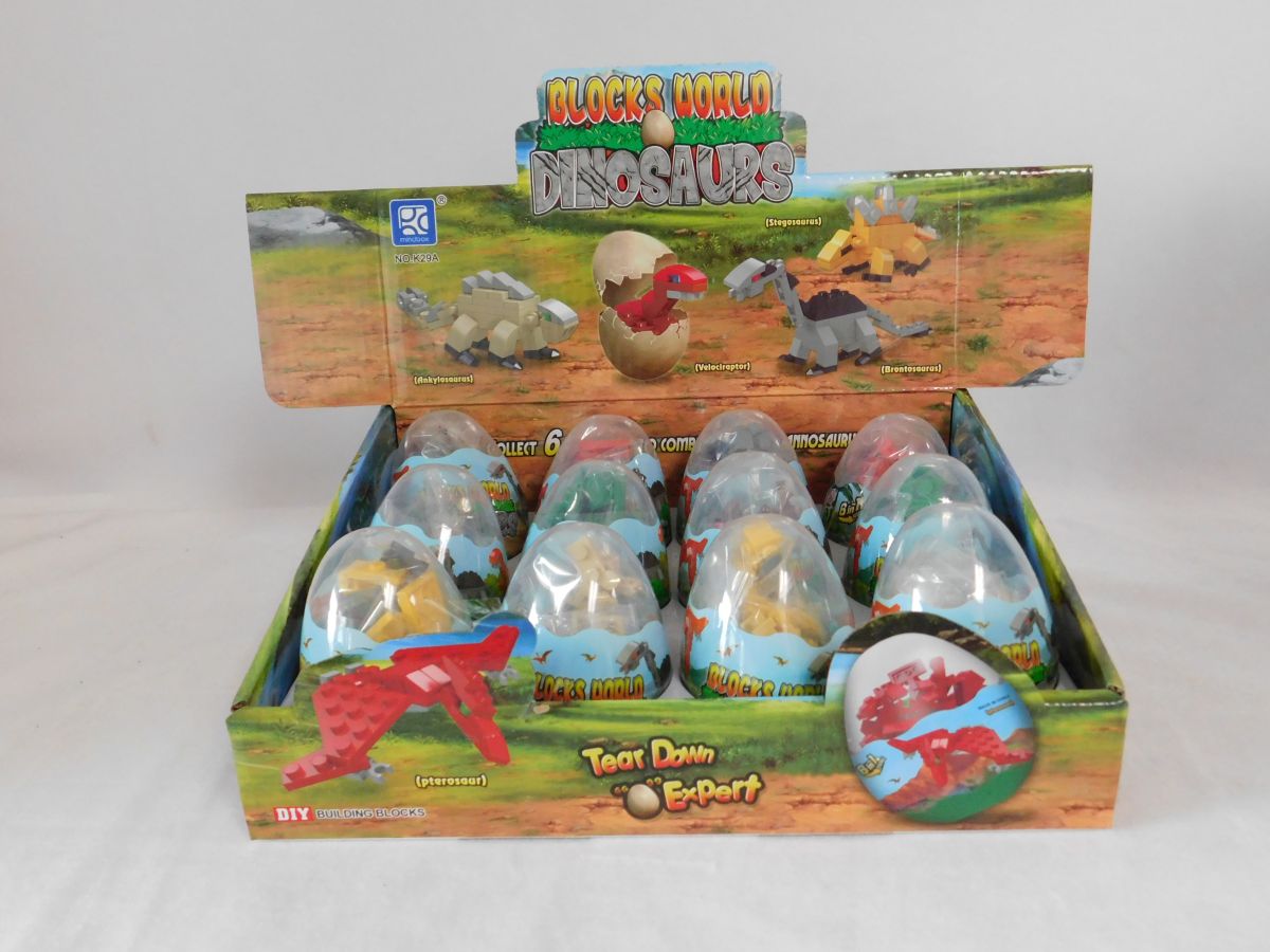 Mini Dinosaurs Egg Display 12pcs