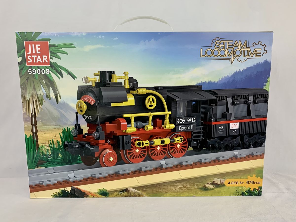 2-6-0 Express Steam Set 676pcs