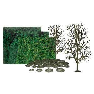 All-Scales Sycamore 8'' Scenic Kit/4pk