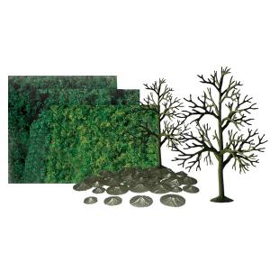 All-Scales Deciduous 6'' Scenic Kit/6pk