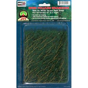 TARIFF Foliage Branches/Dark Green 1.5'' -3''/100pk