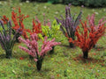 TARIFF O Flower Bushes 1''-1.5'' Red  Pink  Yellow  Purple 3