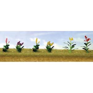 HO Flower Plants Assortment #4/12pk