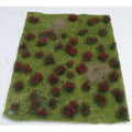 TARIFF Flowering Meadow Red 5'' X 7'' Sheet