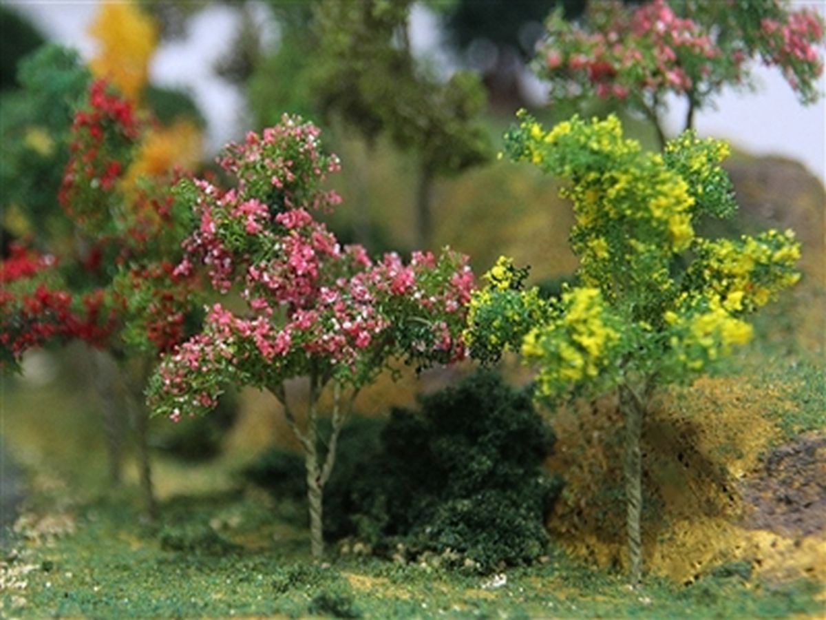 TARIFF Flower Trees:redpinkyellowpurp1.5''-2''