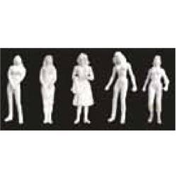 1/24 Figures/Female 1/2''=1'-0''-White/3pk