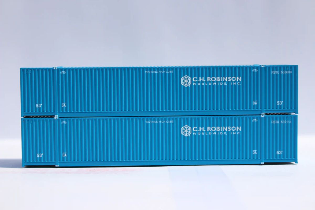 N CH Robinson 'Worldwide' logo -53' HIGH CUBE 8-55-8 corruga