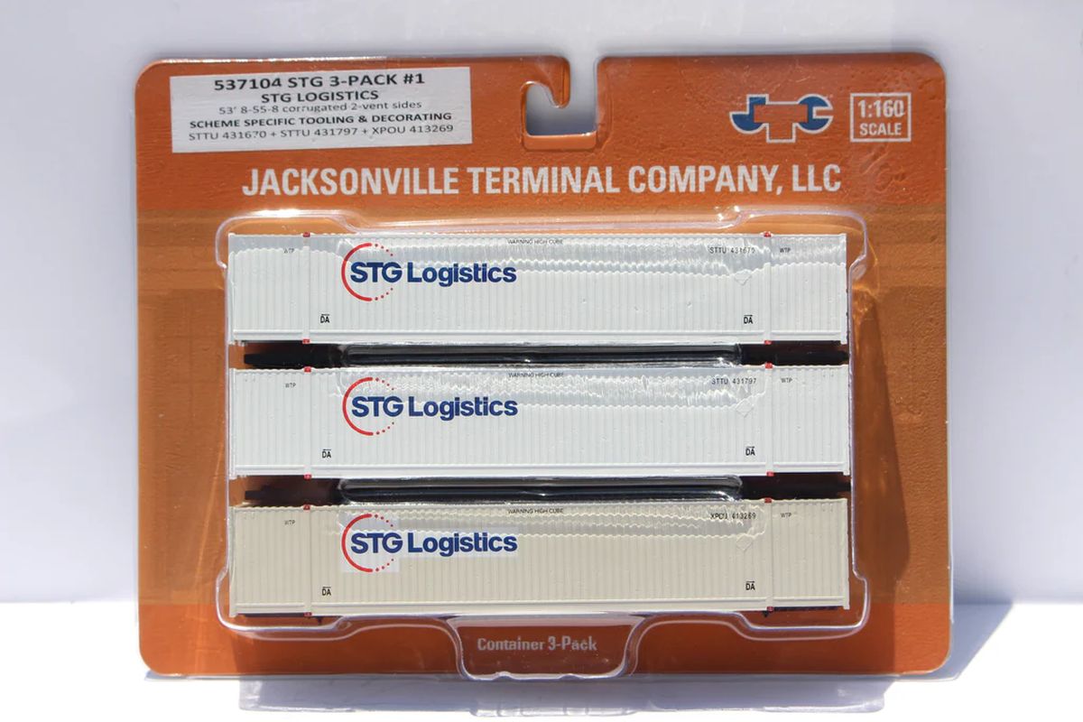 N STG Logistics/XPO #1 53' High Cube Container 3pk