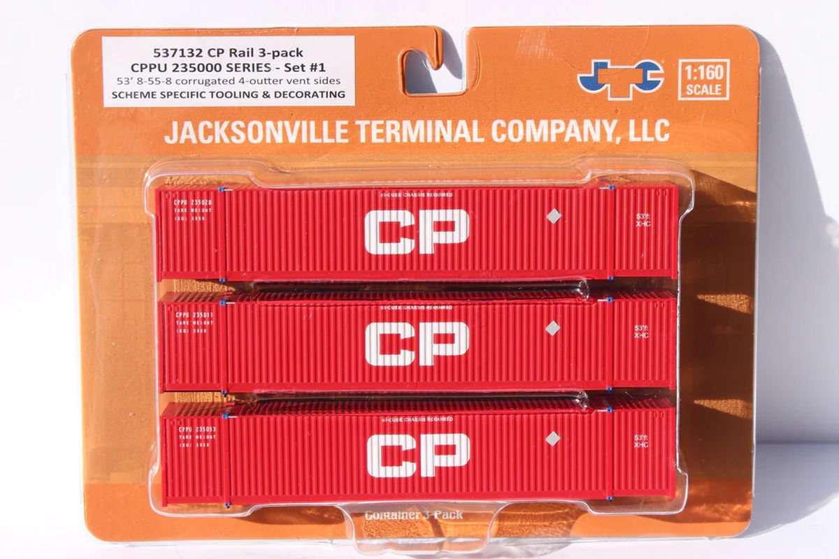 Large CP 235000 series set #1 53' HIGH CUBE 8-55-8 (3-pack)