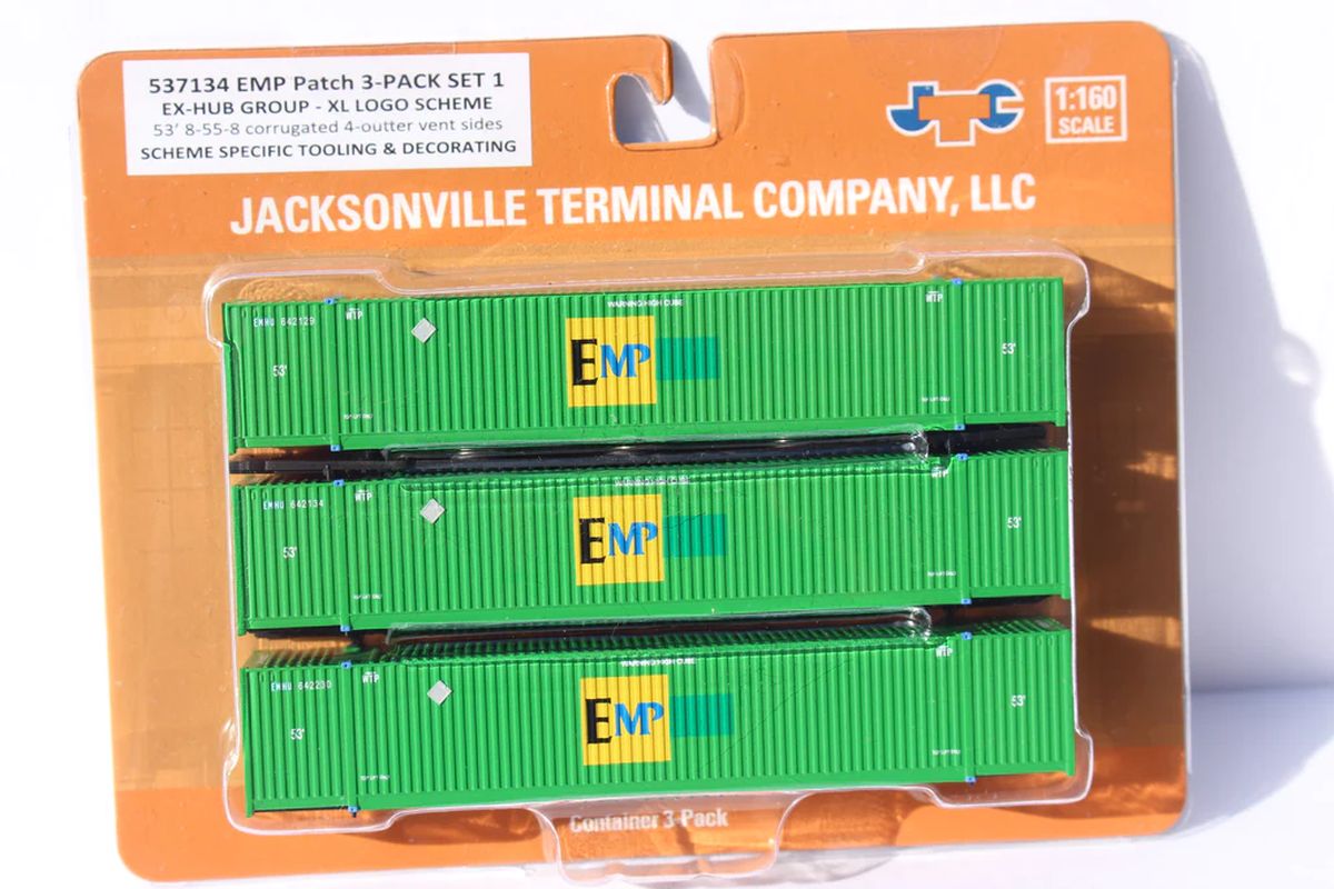 EMP XL scheme (ex HUB patch) 53' HIGH CUBE 8-55-8 (3 pack) c
