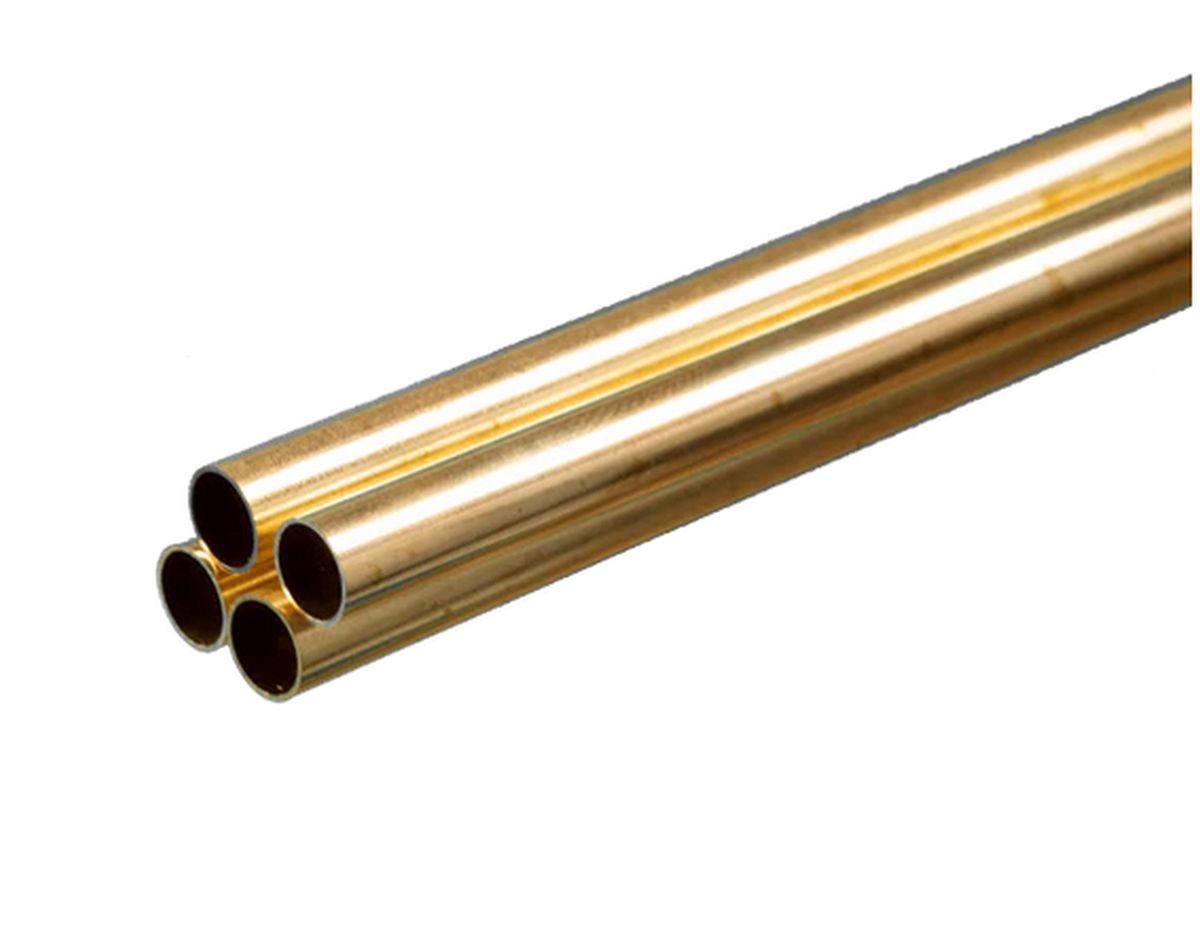 Round Brass Tube 5/16 x .014 x 36   4pk