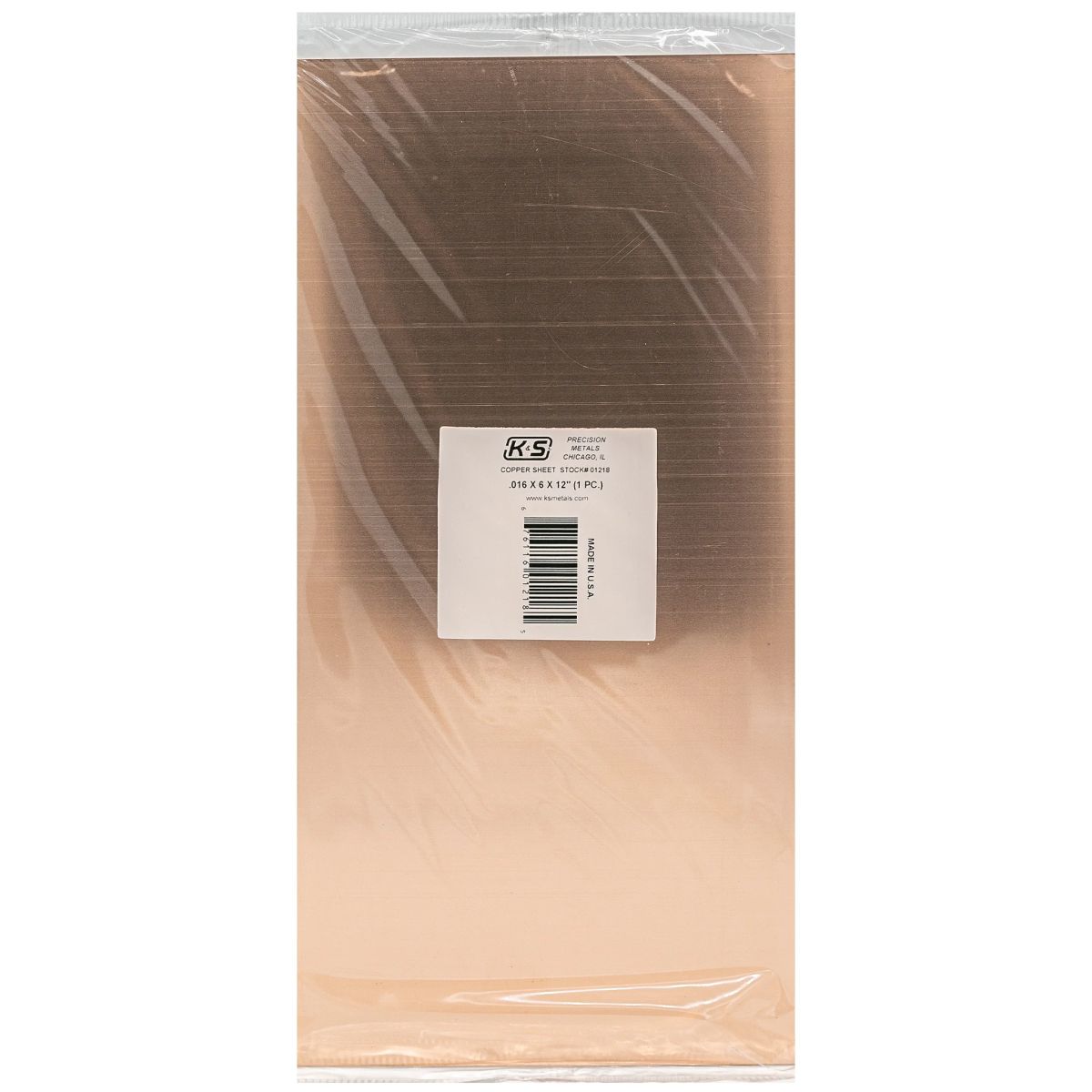 .016 Thick Copper Sheet 1cd