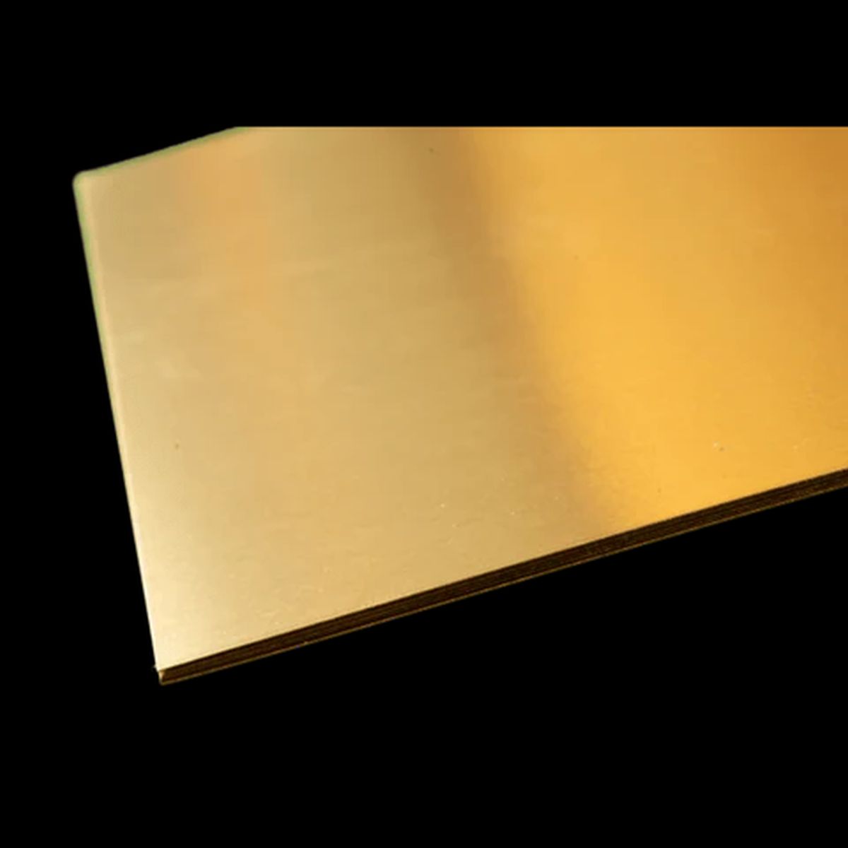 Brass Metal Sheet .010 x 4 x 10   6pk