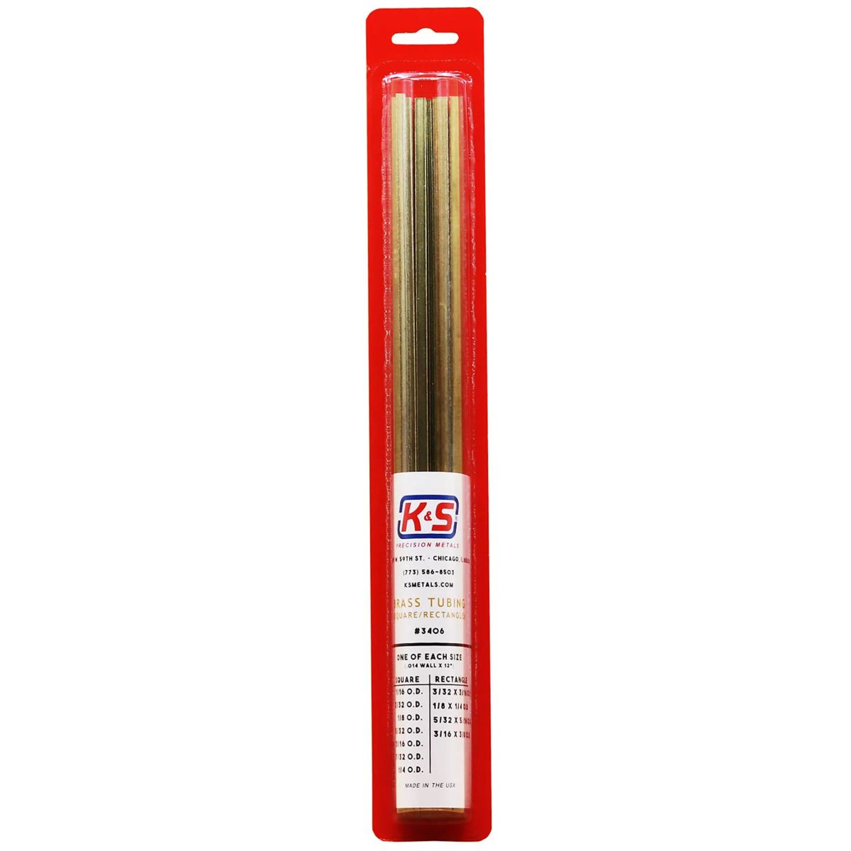 Brass Tube Asst