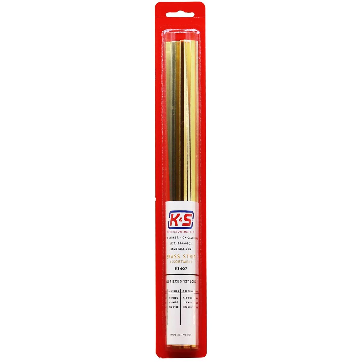 Brass Strip Asst
