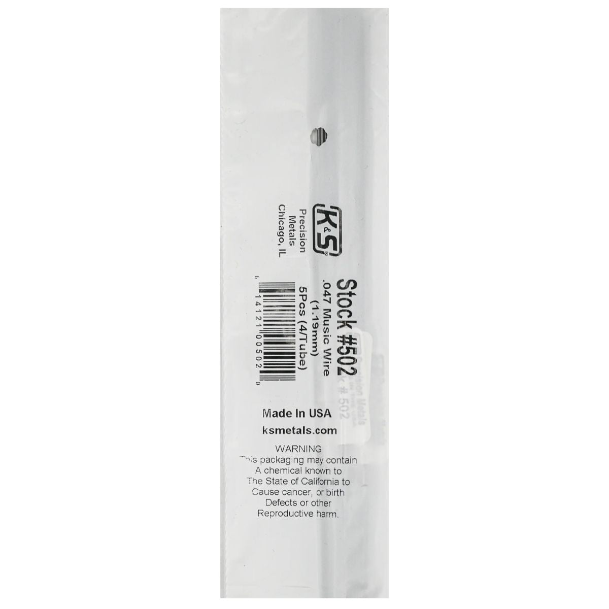 Music Wire .047 x 36   20pk
