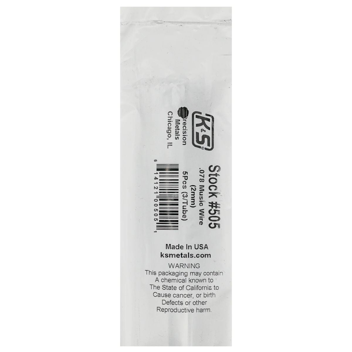 Music Wire .078 x 36   15pk