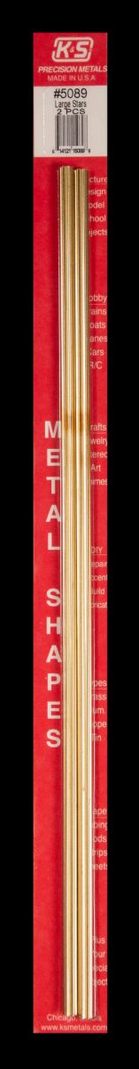 Large Brass Star Tube   2cd