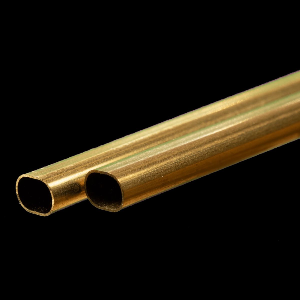Sm. Brass Oval Tube