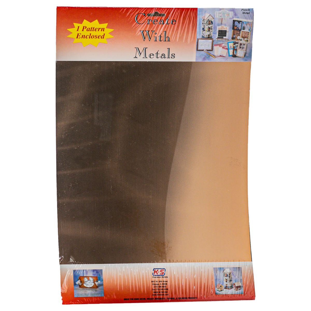 .008 Thick x 12 x 18 Phos. Bronze Sheet 1cd