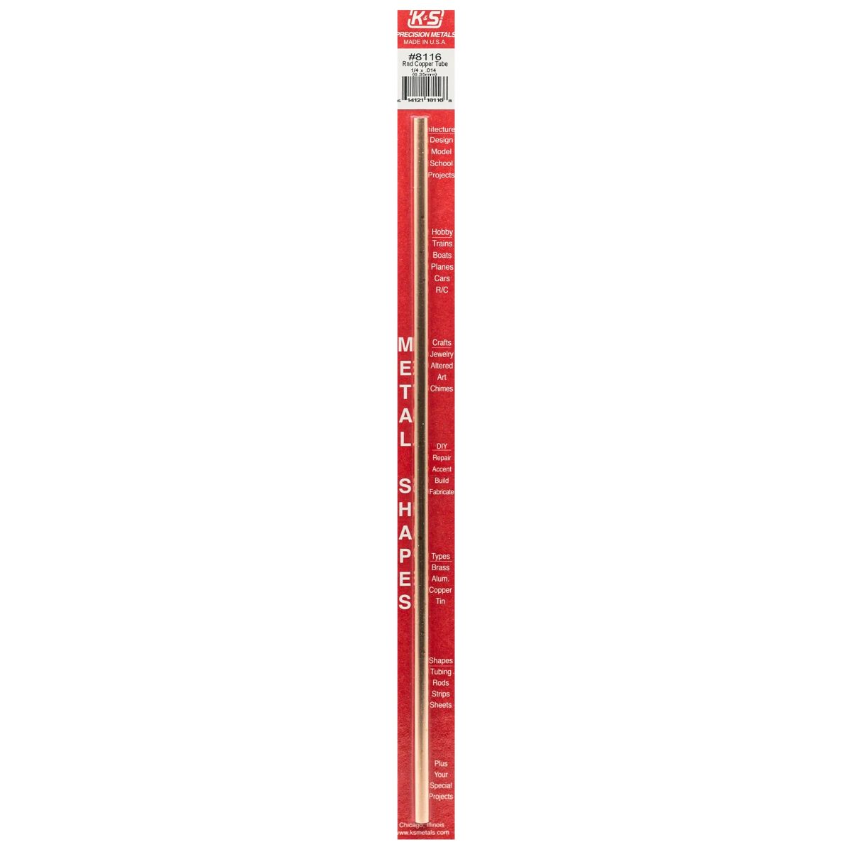 1/4 OD Copper Tube 1cd