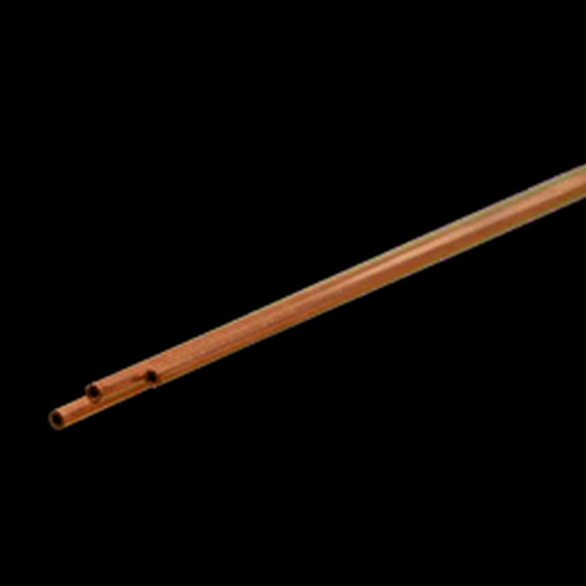 Round Copper Tube 1/16 x .014 x 12   3cd