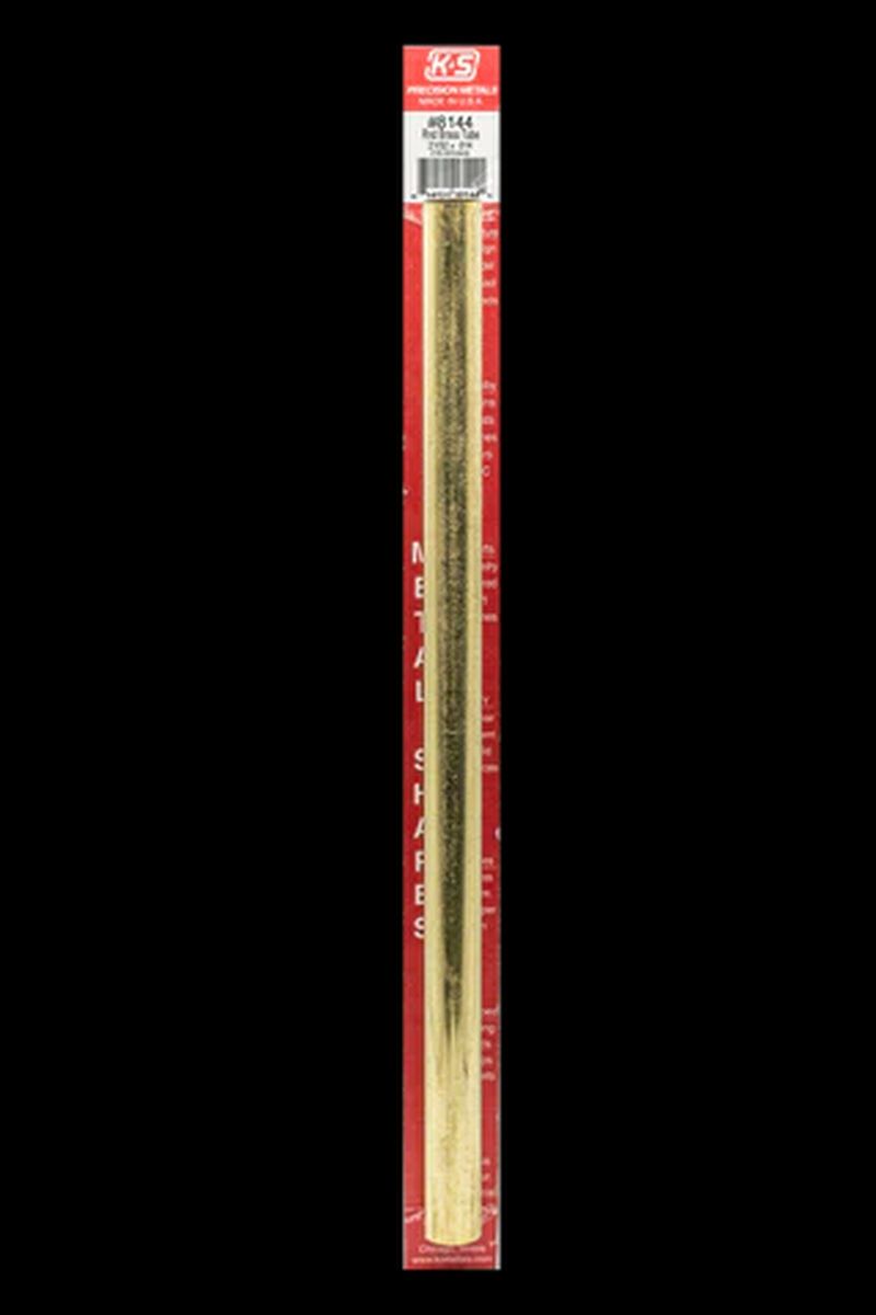 Round Brass Tube 21/32 x .014 x 12   1cd
