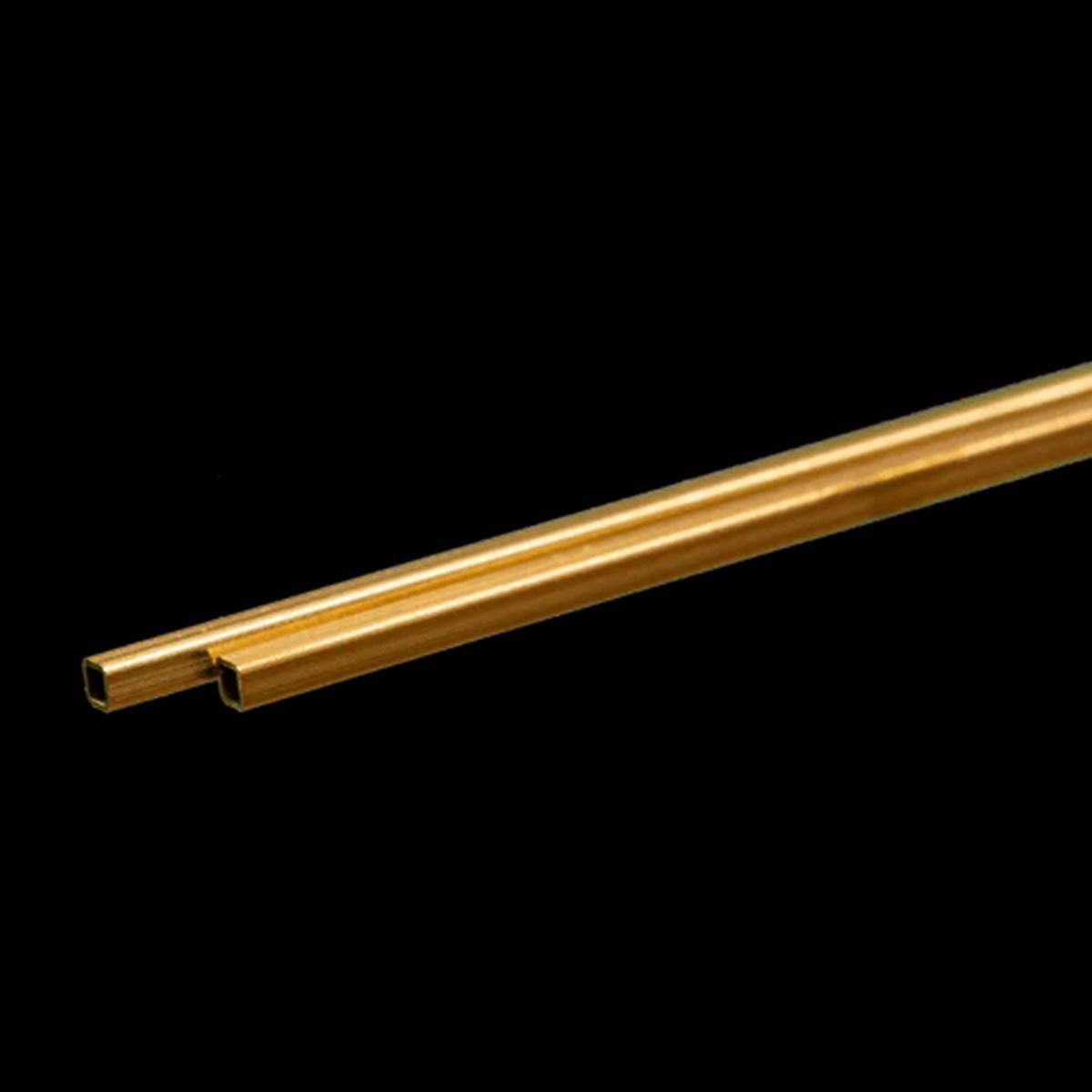 Square Brass Tube 3/32 x .014 x 12   2cd