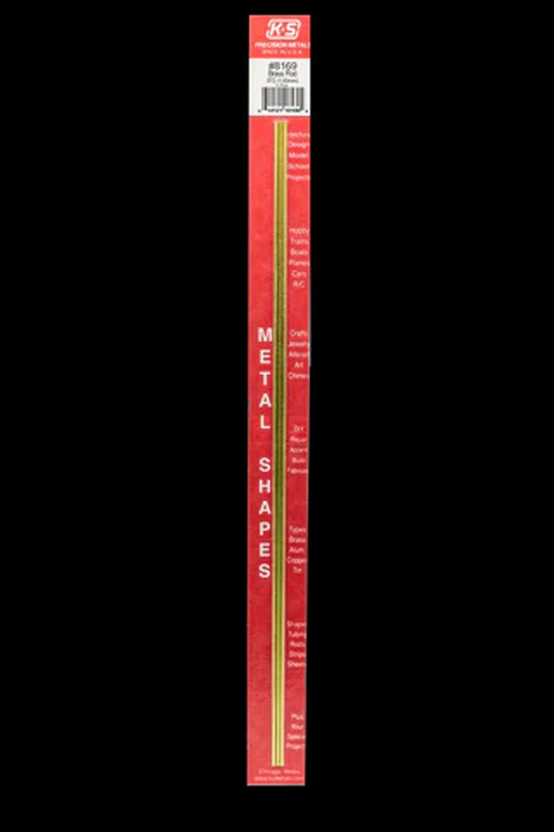 Round Brass Rod .072 x 12   3cd