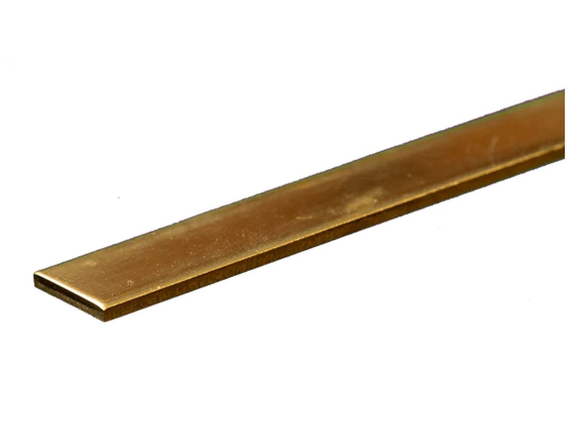 Brass Strip .064 x 1/3 x 12   1cd