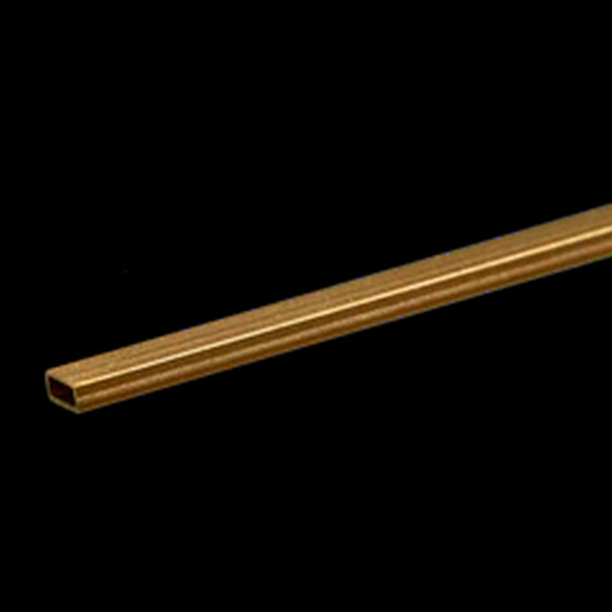 Rectangular Brass Tube 3/32 x 3/16 x 12   1cd