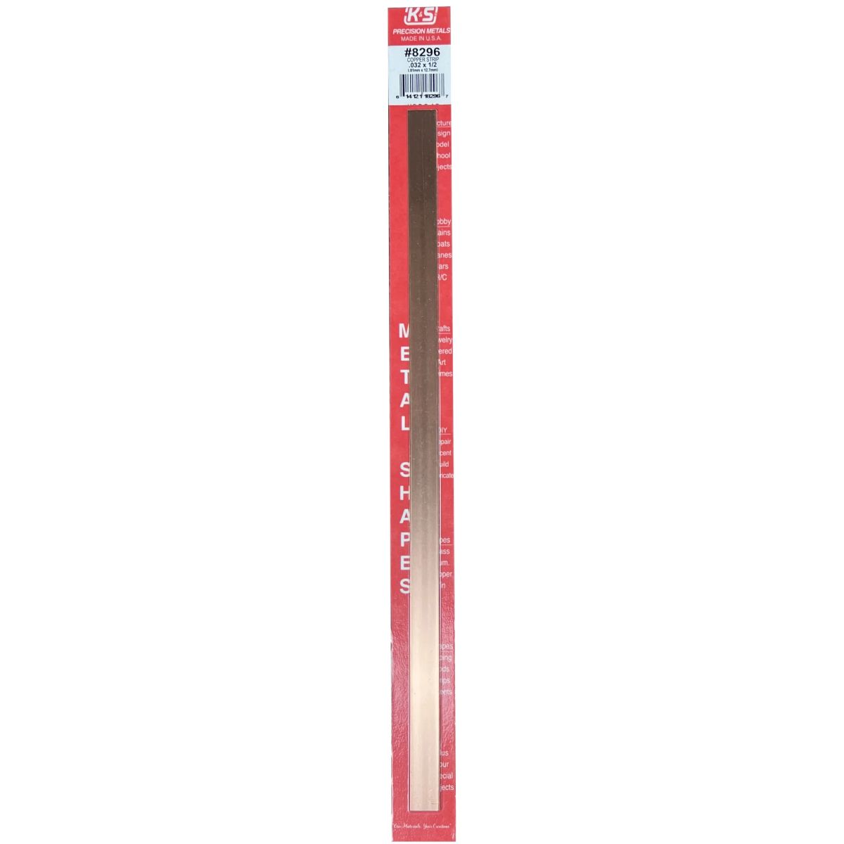 .032 X .500 Copper Strip 1cd