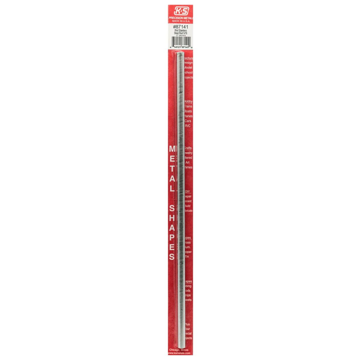5/16 Round Stainless Steel Rod 1cd