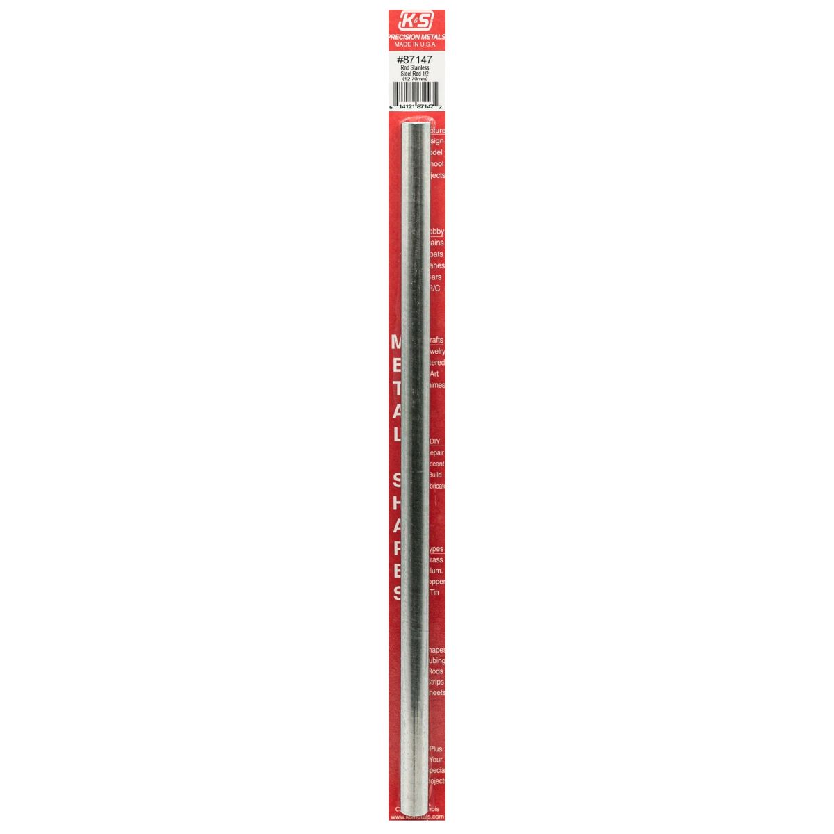 1/2 Round Stainless Steel Rod 1cd